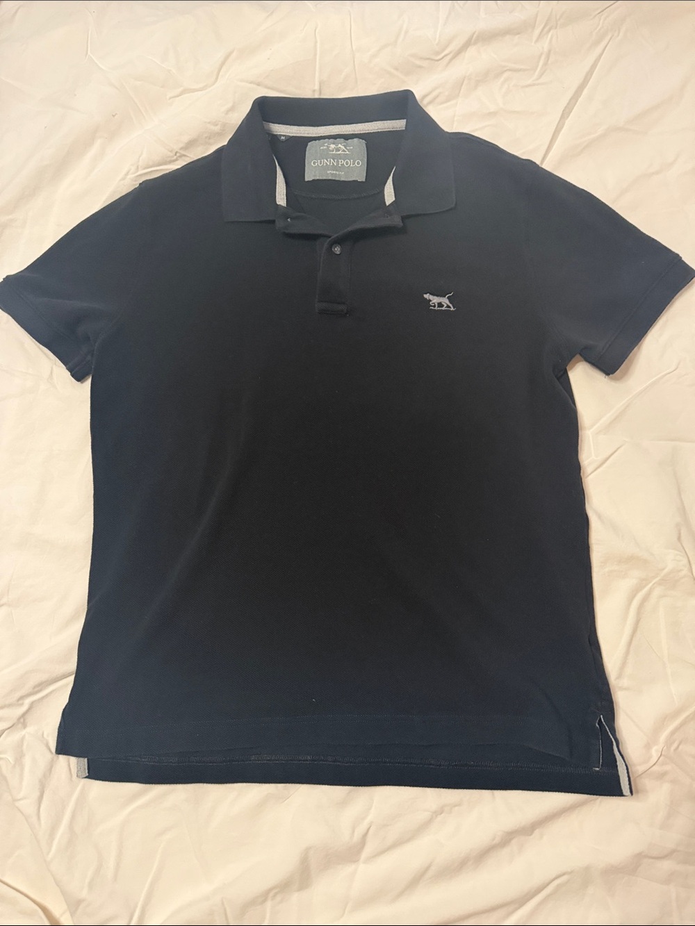 Rodd & Gunn Black Men's Polo with Embroidered Logo